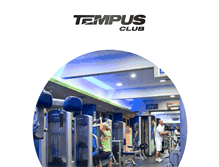 Tablet Screenshot of club.tempus.sk